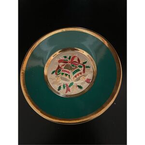 The Art of Chokin Christmas Plate